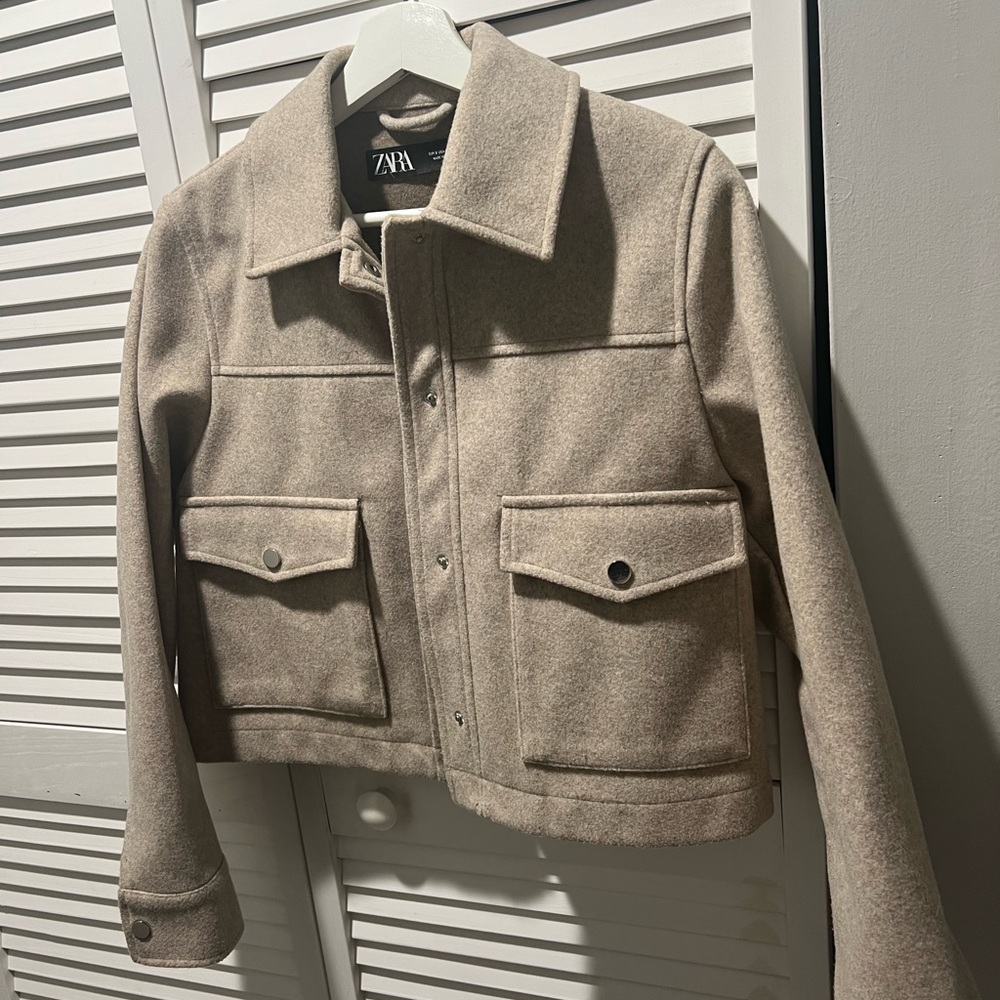 Zara cropped jacket